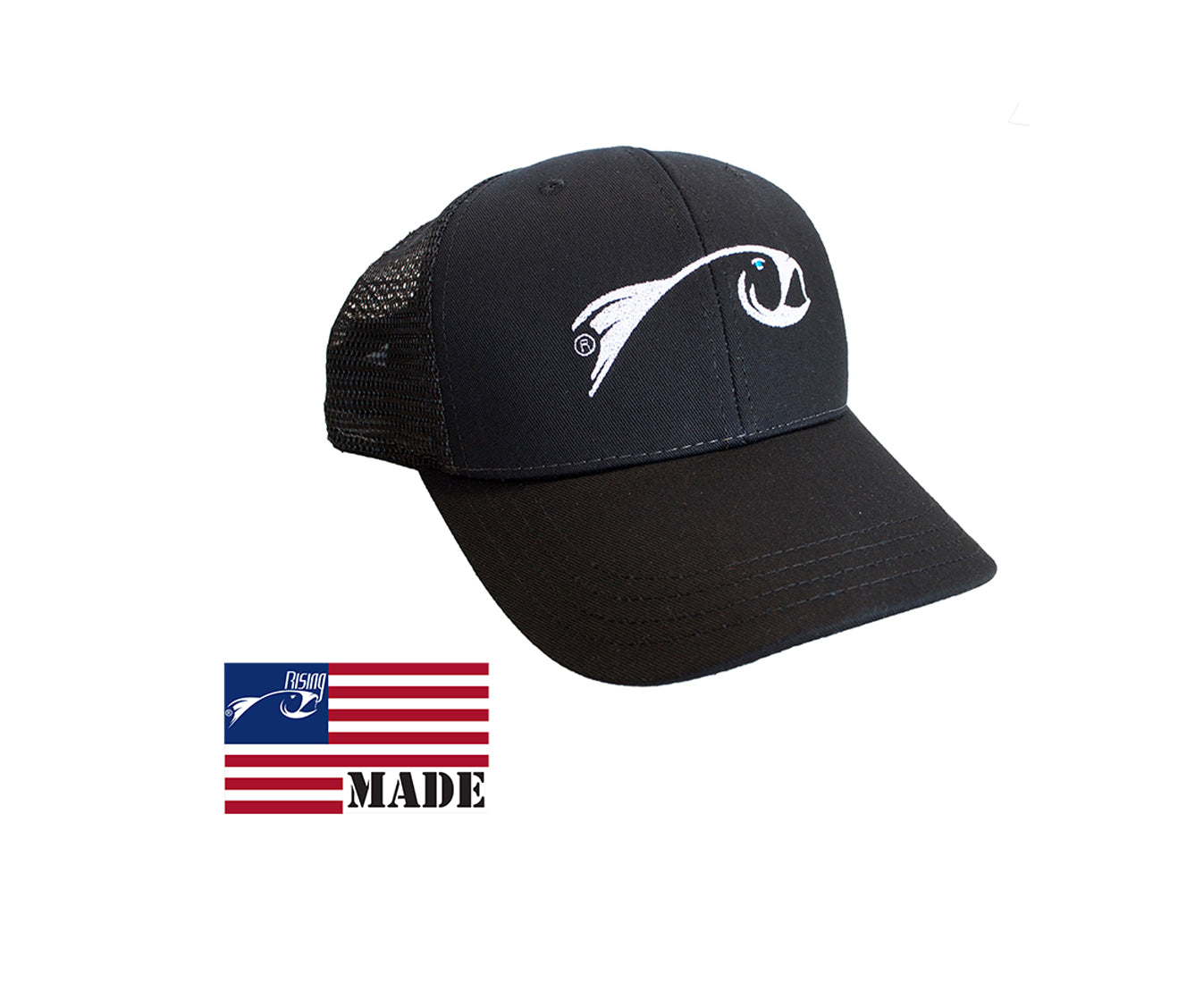 OG Fish Logo Trucker Rising Fishing